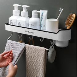 http://www.999shopbd.com/Bathroom Shelf Wall Mounted With Towel Bar
