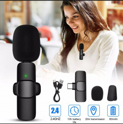 https://www.999shopbd.com/K8 Wireless Collar Clip Professional Microphone For Live, Video, Sound Recorded-Type-C