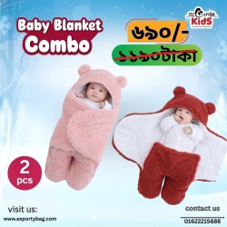 https://www.999shopbd.com/ওরিজিনাল চায়না Baby Blanket (২ পিচ রেড+পিংক)