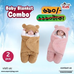 https://www.999shopbd.com/ওরিজিনাল চায়না Baby Blanket (২ পিচ ব্রাউন+পিংক)