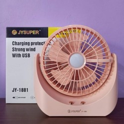 https://www.999shopbd.com/ JY Super JY-1881 is a portable LED light with a mini fan