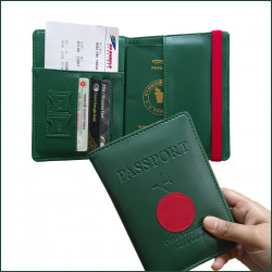 https://www.999shopbd.com/100%  Leather Passport Covers Holder Wallet Case 