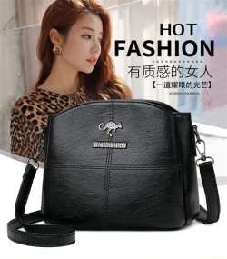 https://www.999shopbd.com/ 3 Layers Luxury Messenger Crossbody Bags black